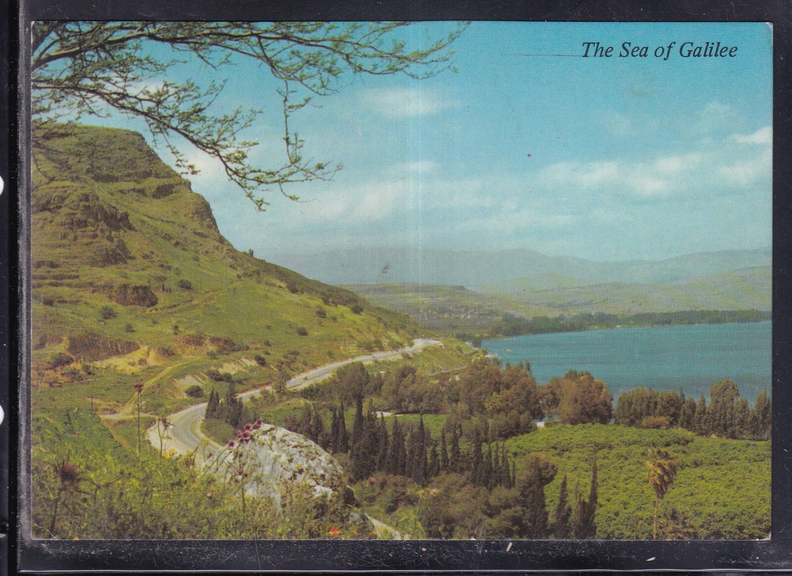 Cartolina Israele The Sea of Galilee Near Magdala X110