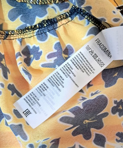Maglia firmata FRACOMINA tg S nuova con pizzo blusa tunica t-shirt - Foto 11 di 12