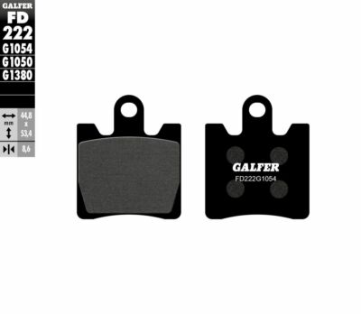 Sym GT 500 2005-2024 Galfer Front Brake Pads
