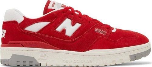 New Balance 550 Suede Pack - Team Red