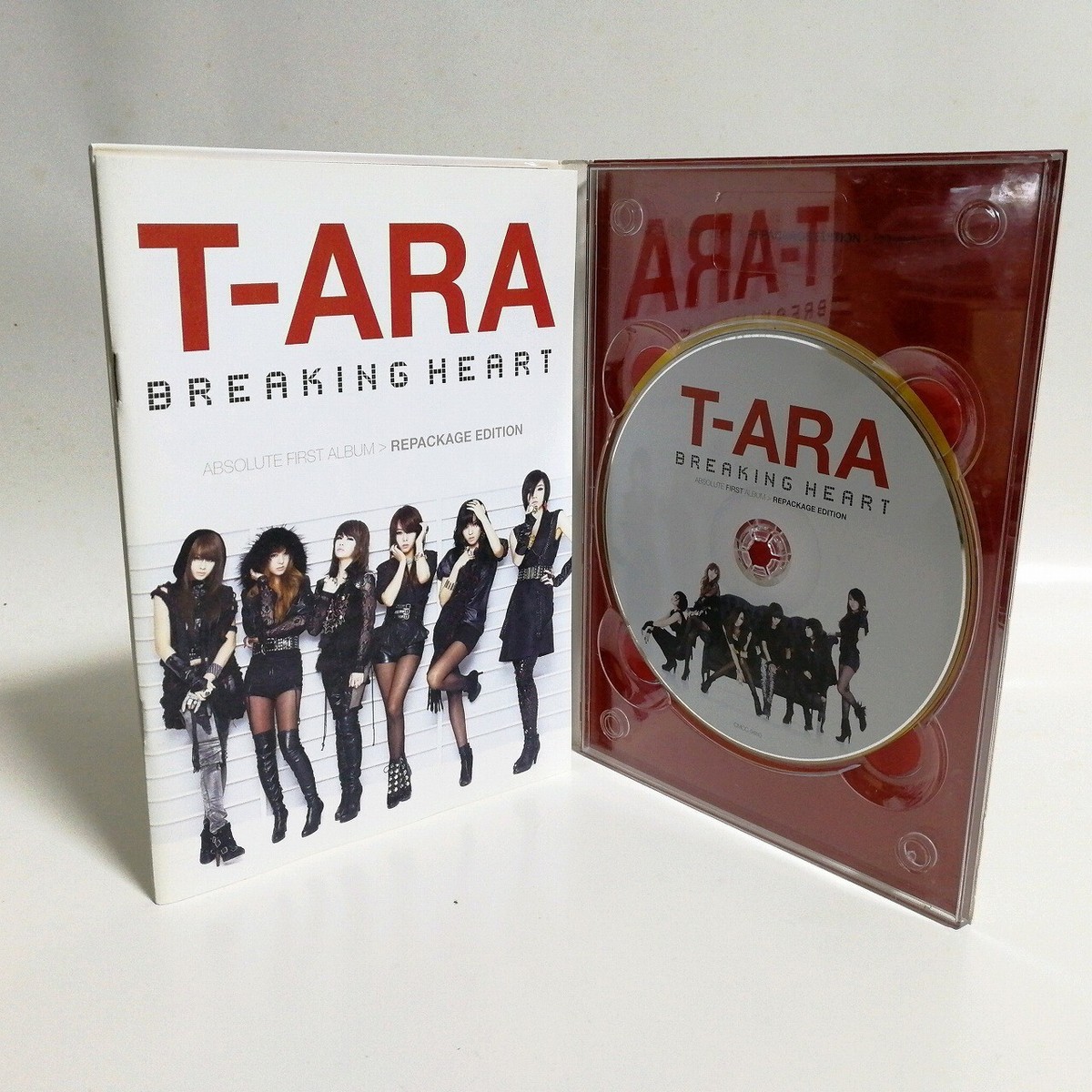 CD T-ARA ABSOLUTE KOREA FIRST ALBUM REPACKAGE EDITION Breaking