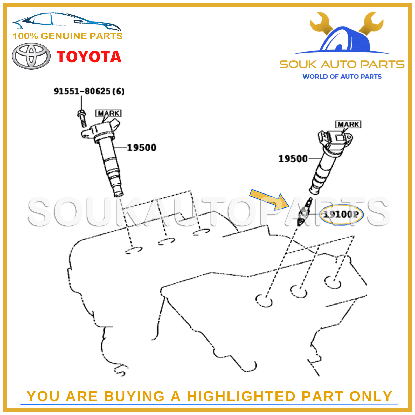 Toyota 90919-01249 - Alternative spark plugs