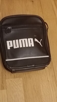 Puma Bag Unisex Campus Portable Messenger Bag Crossbody Black Bag