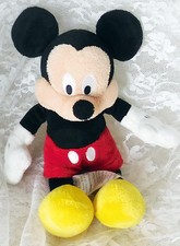 Disney Store 9" Mickey Mouse Bean Bag Plush Toy Clean  Ready for Play