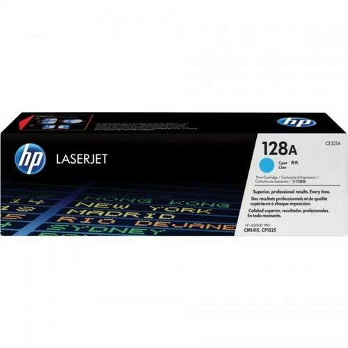 HP 128A Cartouche de Toner - Cyan