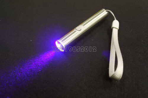 Puntero láser rojo 3 en 1 blanco 395nM UV mini linternas LED recargables USB - Imagen 4 de 10