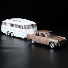 NOREV 1:18 Peugeot 404 1965 Touring car trailer Diecast Model Car Gifts Display