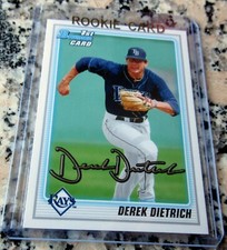 DEREK DIETRICH 2010 Bowman 1st TRUE Rookie Card RC New York Yankees $$ HOT $$