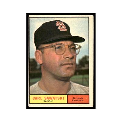 1961 Topps Carl Sawatski Cardinals #198 | eBay