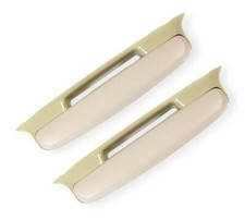 57 Chevy Bel Air Armrest Beige Pair 1957 Chevrolet New