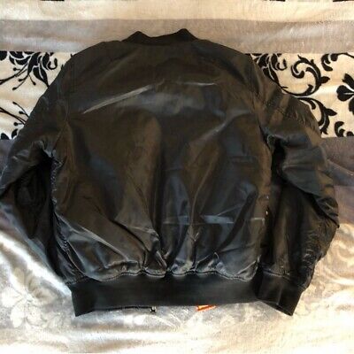 Future Bullet Men's MA-1 Satin Bomber Jacket with Patches | eBay Future Bullet Men's MA-1 Satin Bomber Jacket with Patches | eBay