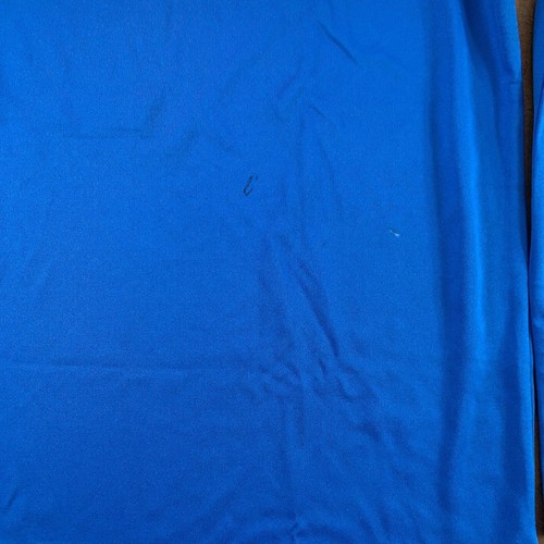 Champion Boys Large Blue Long Sleeve Script Logo Hooded Athletic Tee NWT *Flaw - Picture 6 of 8