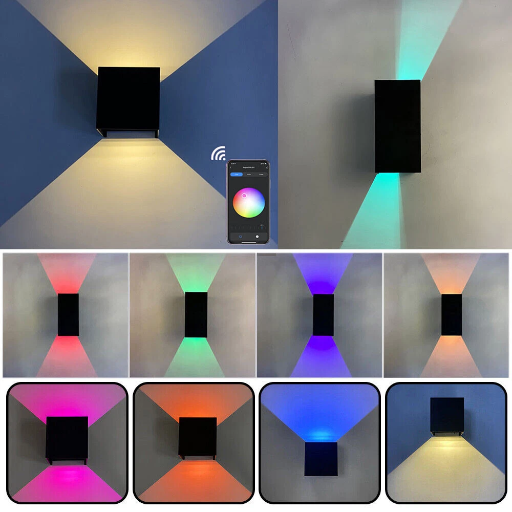 RGB Led Gaming Controller Lampe - Wandlampe Mit Name