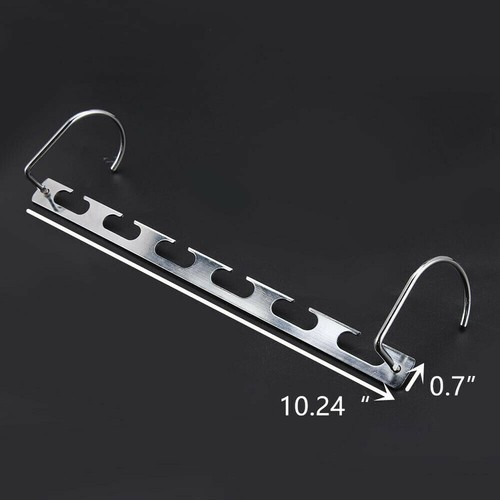 8er Pack Wunder Metall Magischer Kleiderbügel Kleiderschrank Organizer Haken Platzsparer Sparen - Bild 4 von 8