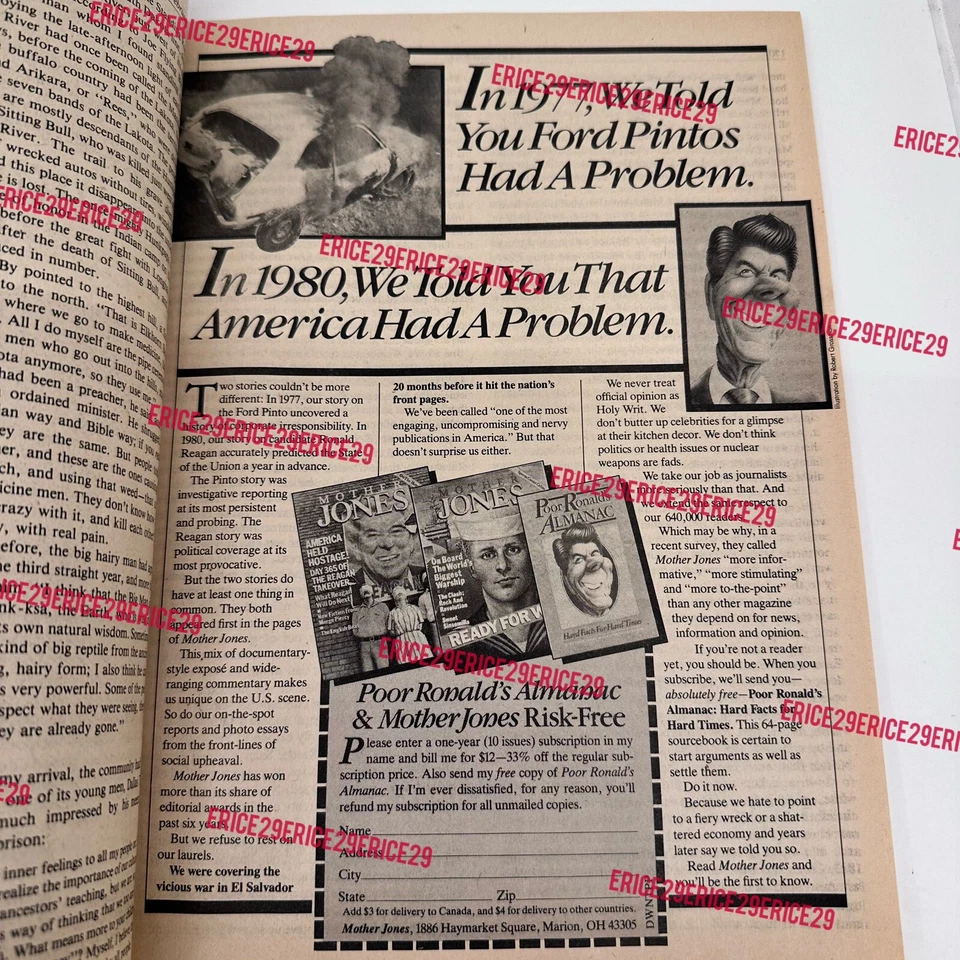 The Nation Magazine Feb 1983 Travels Through Indian America Peter Matthiessen Foto 3 de 4