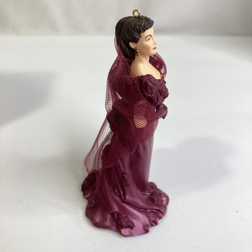 Vintage Hallmark Keepsake Ornament 1997 Scarlet O'Hara Gone With The Wind - Picture 5 of 11
