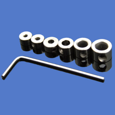 1.55-5.1mm Drill Bit Nickel Iron Clamp Shaft Lock Slot Sleeve Limit Ring Locator