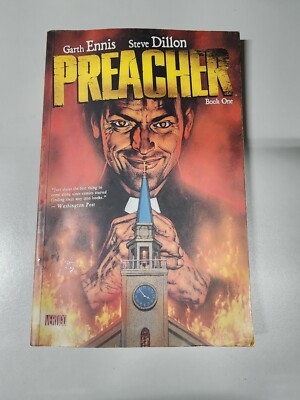 PREACHER, Book 1. Graphic Novel Garth Ennis & Steve Dillon