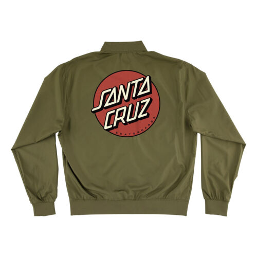 Santa Cruz Skateboards Coat Cruz Bond Bomber Jacket Army - Picture 2 of 2