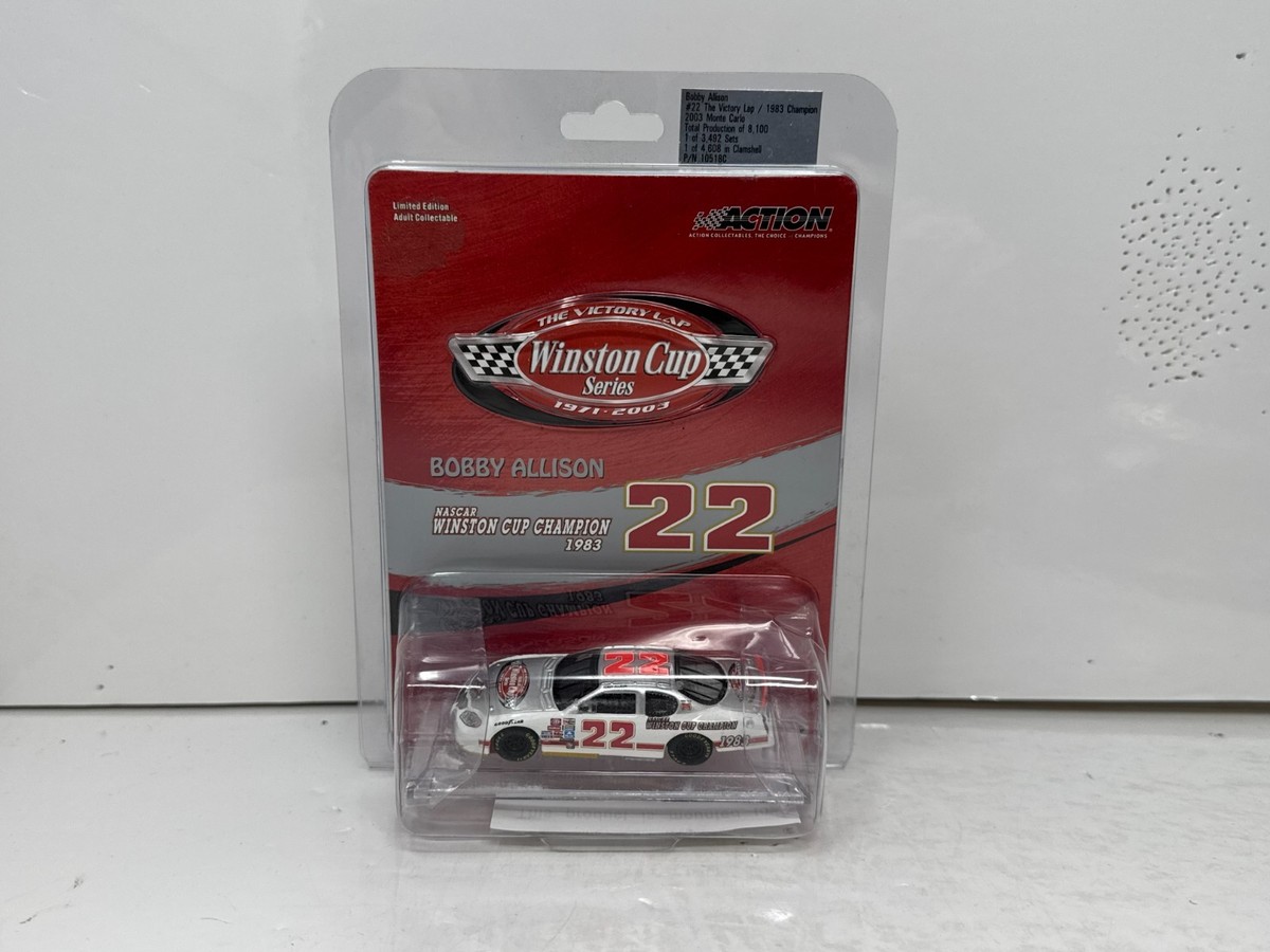 Action Nascar #22 Bobby Allison Victory Lap Champion Monte Carlo 1