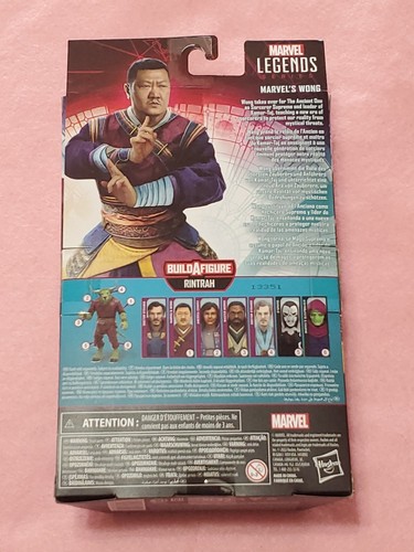 MARVEL LEGENDS WONG ACTION FIGURE BAF RINTRAH DOCTOR STRANGE MULTIVERSE HASBRO - Picture 2 of 3