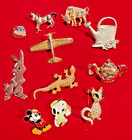 11  Pins; Mickey Mouse, Snoopy Baseball, Critters, Objects; See Closeups,  Ages? — photo 1