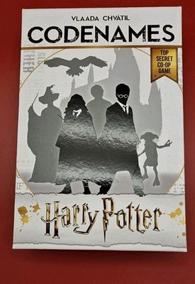 Codenames Harry Potter Board Game USAopoly Complete Open Box Cooperative Game