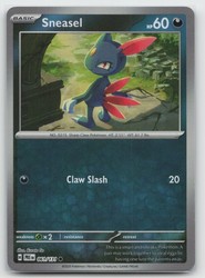 Sneasel 061/131 Prismatic Evolutions Master Ball Pattern Holo