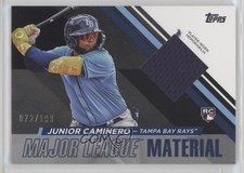 2024 Topps Update Major League Material Black 72/199 Junior Caminero 19n6