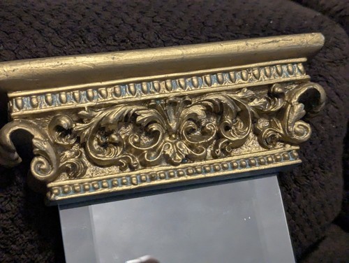 Vendo specchi smussati rettangolari tono oro eleganti 3 pezzi - Foto 7 di 8