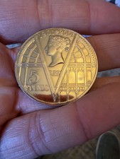 2001 UK £5 Coin Queen Victoria Centenary Crown 1901–2001 Elizabeth II