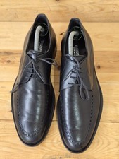 Valentino Dress Shoes Men's Derby brogue Black By Mario Valentino Sizex8 US