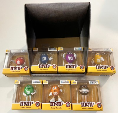 M&Ms METALFIGS Complete Set w Store Display Box Jada 2025 HTF