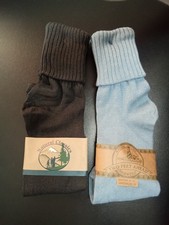 WOMEN'S BOBBY SOCK ANKLET 2 PR PACK WITH TAGS FITS SOCKS 10-12