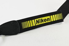 Genuine Nikon Neck Super Strap Black Yellow G382