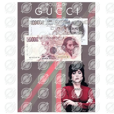 Prop  Bank Note  Used Movie House of Gucci Lady Gaga Authentic Banknotes