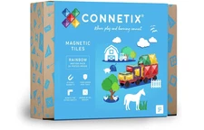 Connetix Rainbow Motion Pack – 24‑Piece Magnetic Movement & Vehicle Set