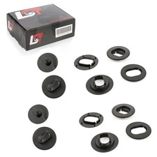 Fußmatten Befestigungs Clips oval Set Satz für VW PASSAT PHAETON POLO SCIROCCO