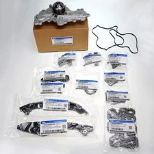 Timing Chain Kits GMB Water Pump For 13-19 Ford Explorer Flex Lincoln Taurus 3.5
