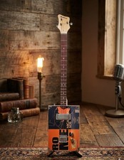 3-String Romeo y Julieta Cigar Box Guitar Electric Custom Blues Slide Nica 505