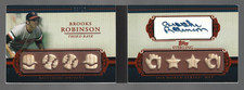 Brooks Robinson 2010 Topps Sterling Signature Relics Booklet Auto 9/10