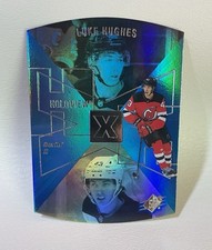 2023-24 Upper Deck #SPX-15 Luke Hughes 1997-98 SPx Holoview Retros