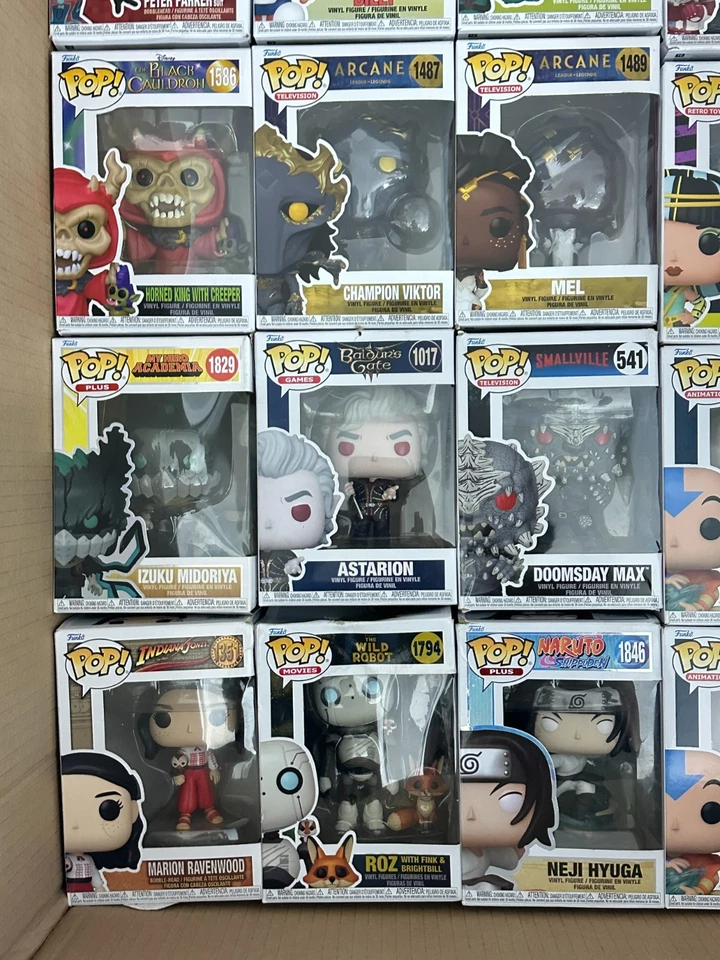 !!!Funko pop lotto 27 pezzi, Collezioni Miste Marvel, Naruto, Mars Attack!!! - Immagine 3 di 4