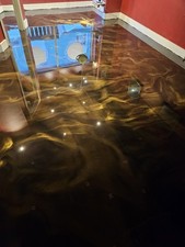 Epoxy resin floor