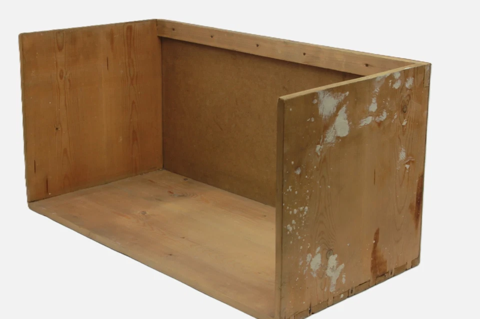 ANTIKE PUPPENSTUBE Puppenzimmer Kaufmannsladen Kaufladen Wohnzimmer 61x29x30cm - Bild 4 von 4