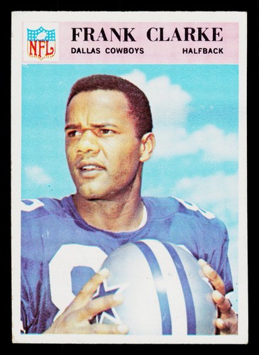 Frank Clarke #55 1966 Philadelphia card