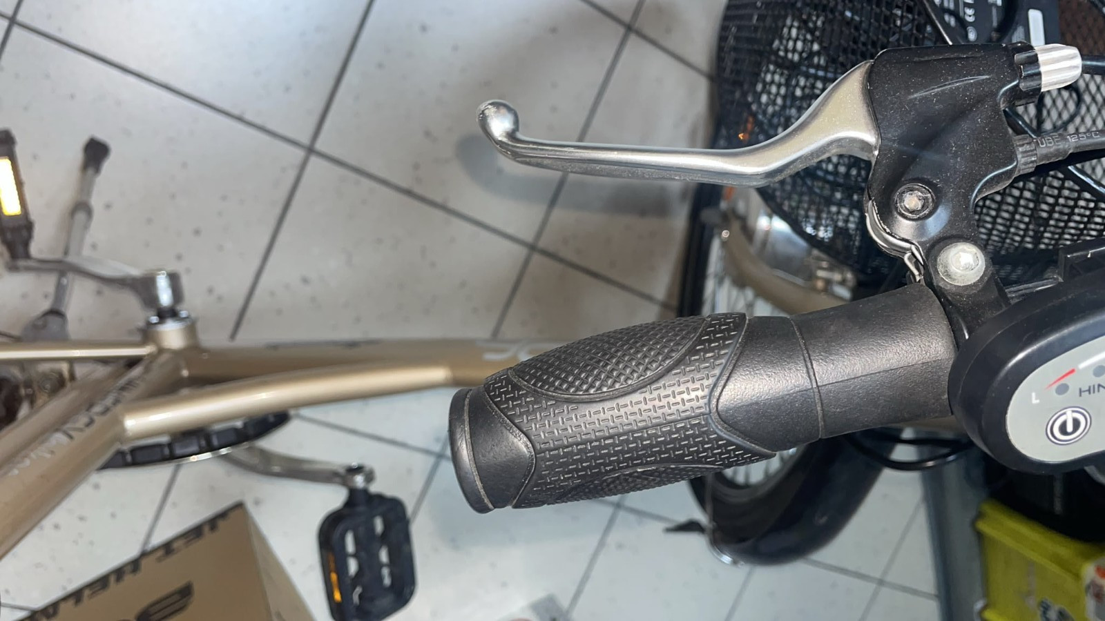 GRUPPO COMANDO LEVA SX BICI BICICLETTA EBIKE CITY HINERGY WALLEY