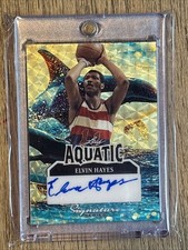 2025 Leaf Signature Series Aquatic Elvin Hayes #A-EH1 Octopus Crystals /1 (AU)