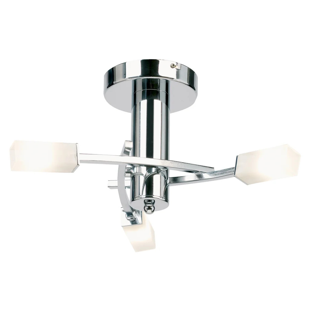 Ceiling Light Silver Havana 3 Chrome Endon 146-3CH