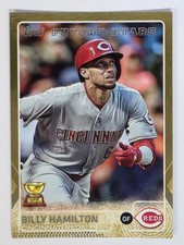 2015 Topps Gold #333 Billy Hamilton Rookie Gold Cup Future Stars 1073/2015